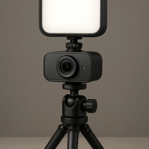 Lunexa Tech StreamCam Webcam with Litra Glow Premium Light Streaming Kit