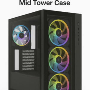 Lunexa Tech H6 Flow RGB Mid Tower Case